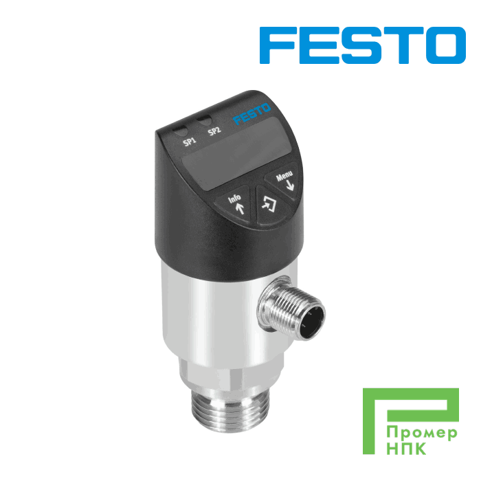 Датчик давления FESTO SPAW-B2R-G12M-2PV-M12