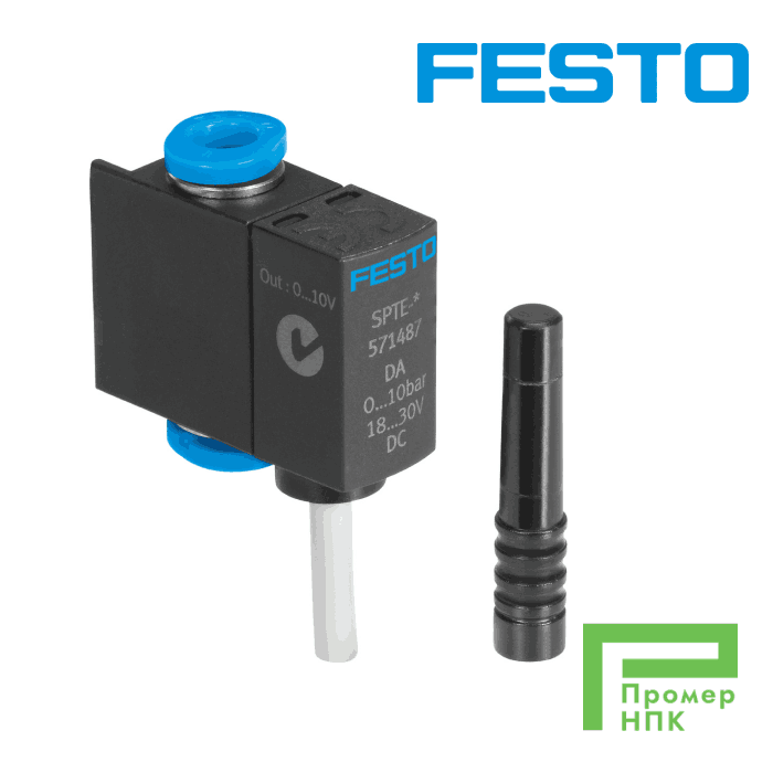 Датчик давления FESTO SPTE-P10R-Q4-V-2.5K