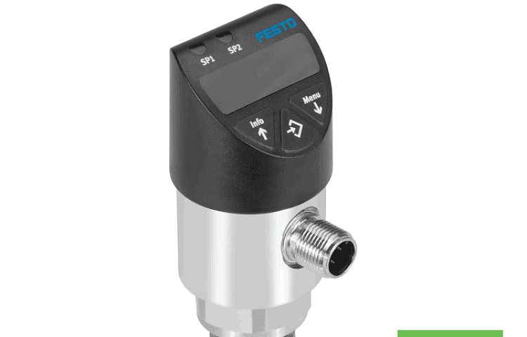 Датчик давления FESTO SPAW-B2R-G12M-2PV-M12