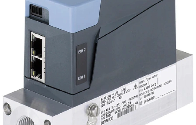 Регулятор массового расхода (MFC)/массовый расходомер (MFM) 8745 для газов Burkert 